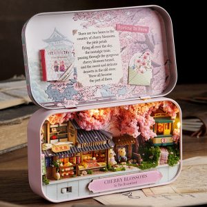 CuteRoom Box Theatre DIY Miniature Kit – 14 cm Fold-Out Room